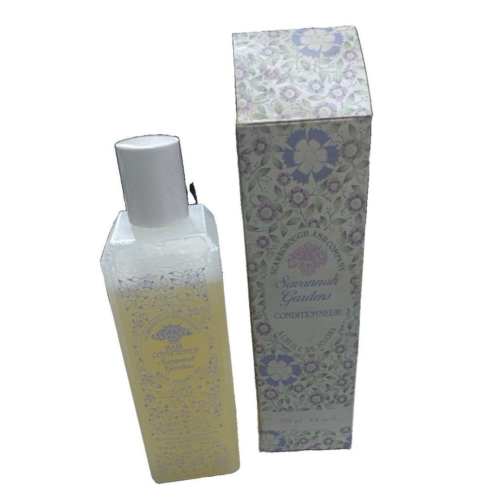 Savannah Gardens Hair Conditioner Scarborough & Company Vintage Rare 8.8 Oz